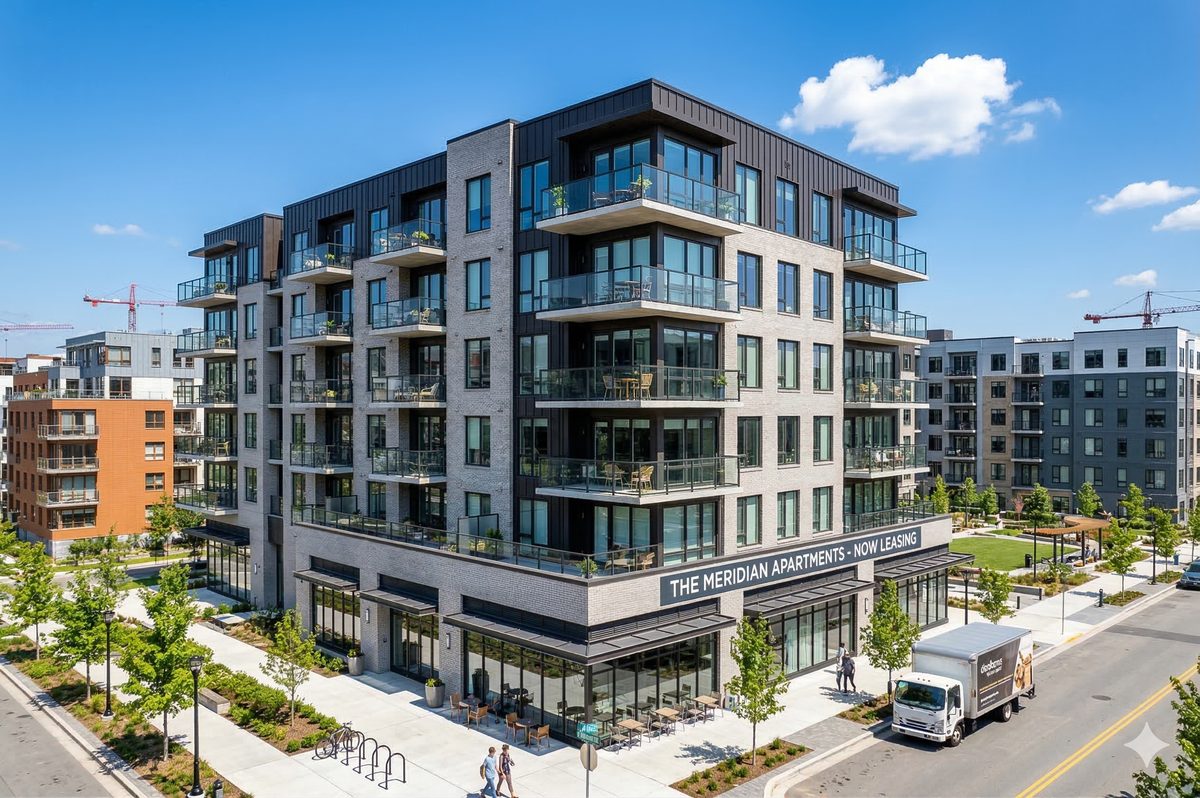 Multifamily apartment building